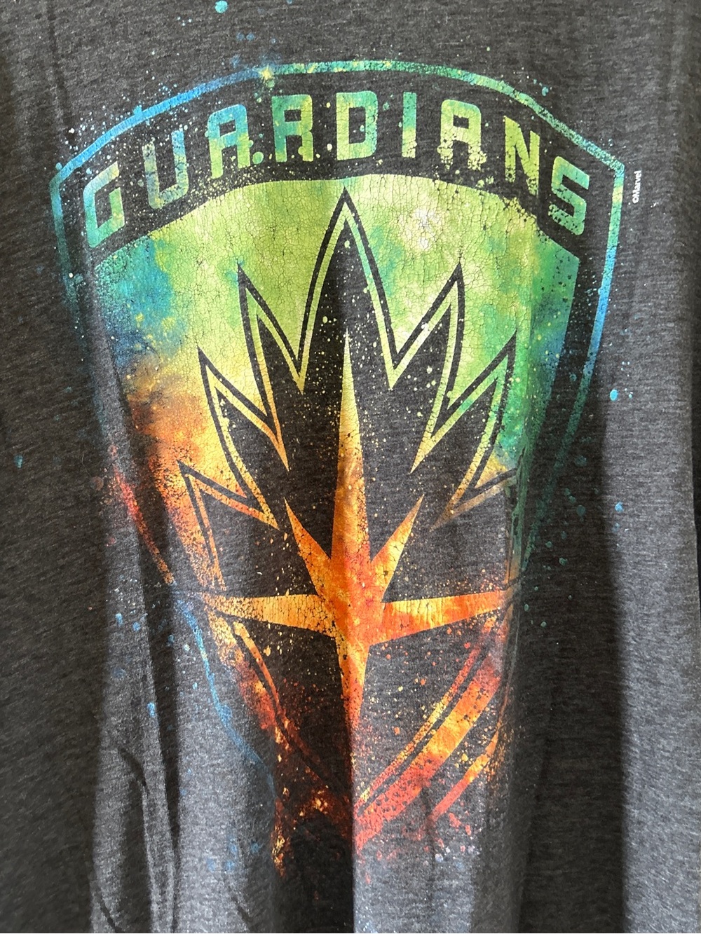 Bold Guardians Graphic T-shirt Comic Con tee. M/L Gray Unisex - Picture 2 of 5